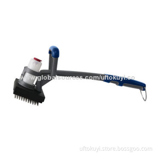 Multifunction Steam Grill Brush with Replaceable Brushes, Easy Operated and Practical Usage